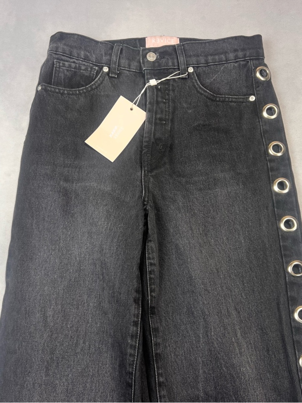 Revice black super 80’s holy grail jeans